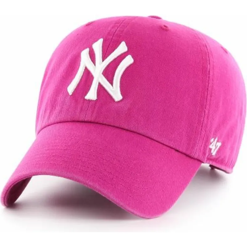 sapkak-ivelt-rozsaszin-allithato-orquidea-new-york-yankees-mlb-47-brand