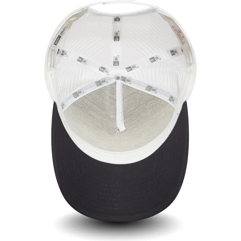 trucker-cap-marineblau-clean-a-frame-2-von-new-york-yankees-mlb-von-new-era