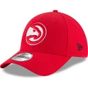 sapkak-ivelt-piros-allithato-9forty-the-league-atlanta-hawks-nba-new-era