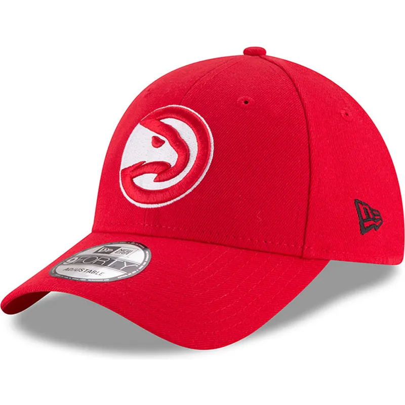 sapkak-ivelt-piros-allithato-9forty-the-league-atlanta-hawks-nba-new-era