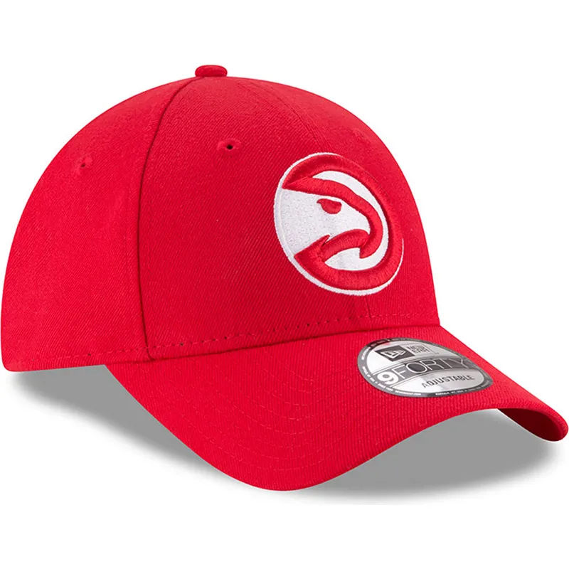 sapkak-ivelt-piros-allithato-9forty-the-league-atlanta-hawks-nba-new-era