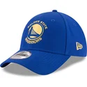 9forty-the-league-verstellbare-blaue-kappe-von-golden-state-warriors-nba-von-new-era