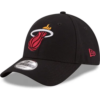 Sapkák ívelt fekete állítható pánt 9FORTY The League Miami Heat NBA New Era