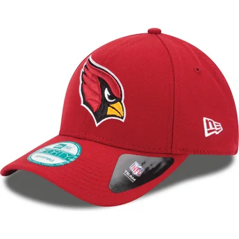 Röd justerbar kurvad keps 9FORTY The League från Arizona Cardinals NFL av New Era