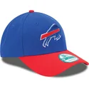 new-era-curved-brim-9forty-the-league-buffalo-bills-nfl-blue-and-red-adjustable-cap