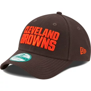 New Era Curved Brim 9FORTY The League Cleveland Browns NFL Adjustable Cap braun