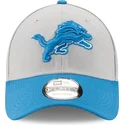 new-era-curved-brim-9forty-the-league-detroit-lions-nfl-adjustable-cap-grau-und-blau