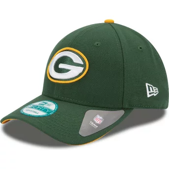 New Era Curved Brim 9FORTY The League Green Bay Packers NFL Adjustable Cap grün