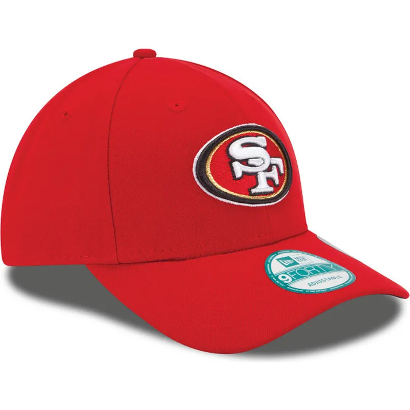 sapkak-ivelt-piros-allithato-9forty-the-league-san-francisco-49ers-nfl-new-era