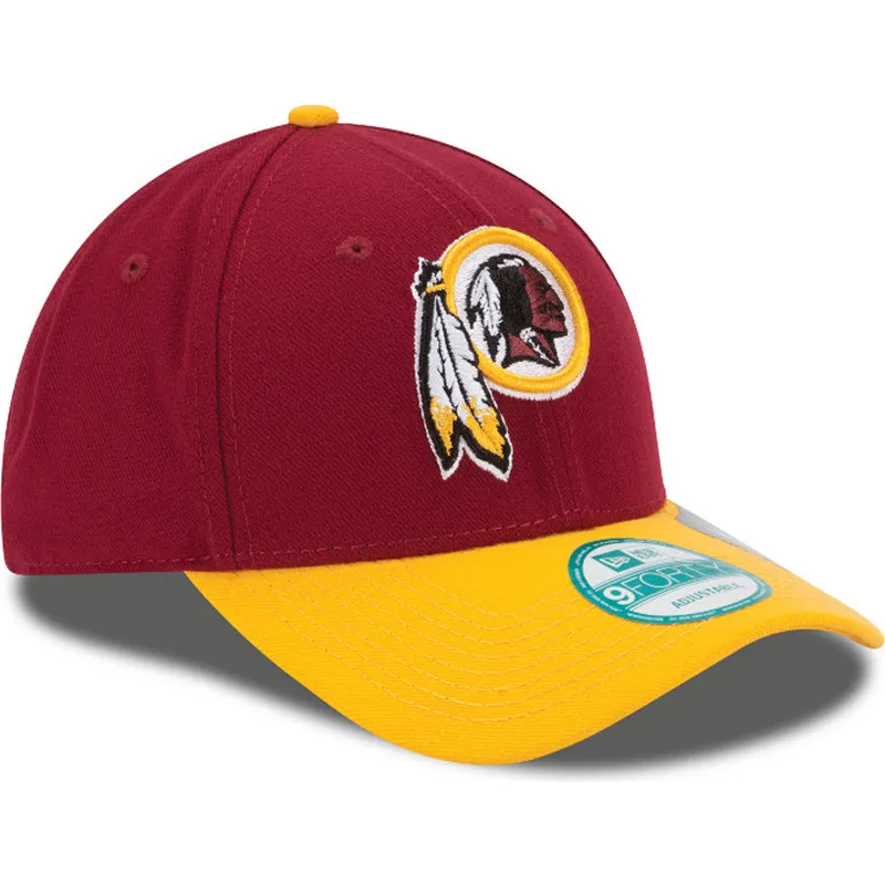 sapkak-ivelt-piros-allithato-9forty-the-league-washington-commanders-nfl-new-era