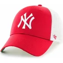 sapkak-ivelt-piros-snapback-gyereknek-new-york-yankees-mlb-47-brand