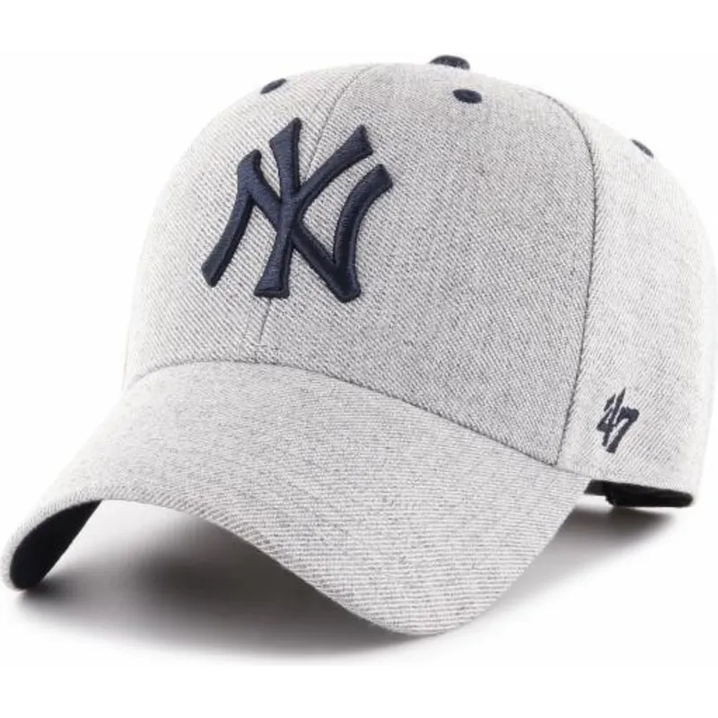 sapkak-ivelt-szurke-allithato-new-york-yankees-mlb-47-brand