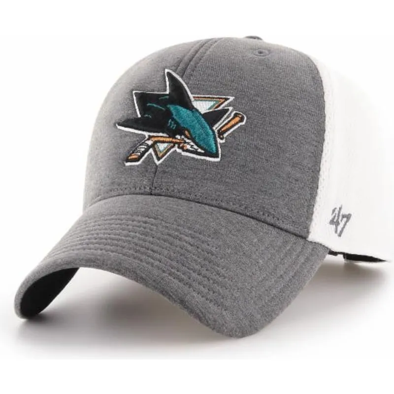 sapkak-ivelt-szurke-allithato-san-jose-sharks-nhl-47-brand