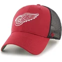 sapkak-ivelt-piros-snapback-rejilla-detroit-red-wings-nhl-47-brand