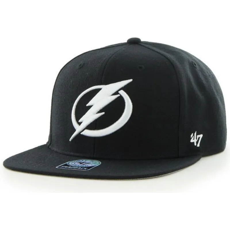 sapkak-lapos-fekete-snapback-tampa-bay-lightning-nhl-47-brand sapkak-lapos-fekete-snapback-tampa-bay-lightning-nhl-47-brand