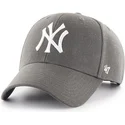 sapkak-ivelt-szurke-allithato-new-york-yankees-mlb-47-brand