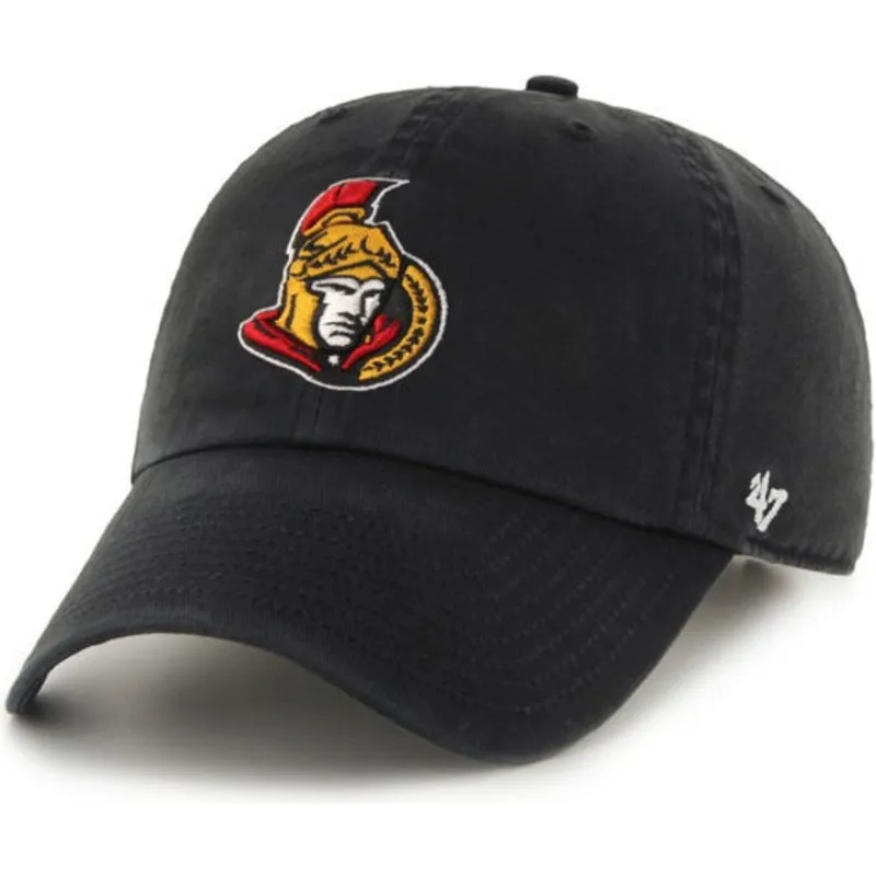 sapkak-ivelt-fekete-allithato-ottawa-senators-nhl-47-brand