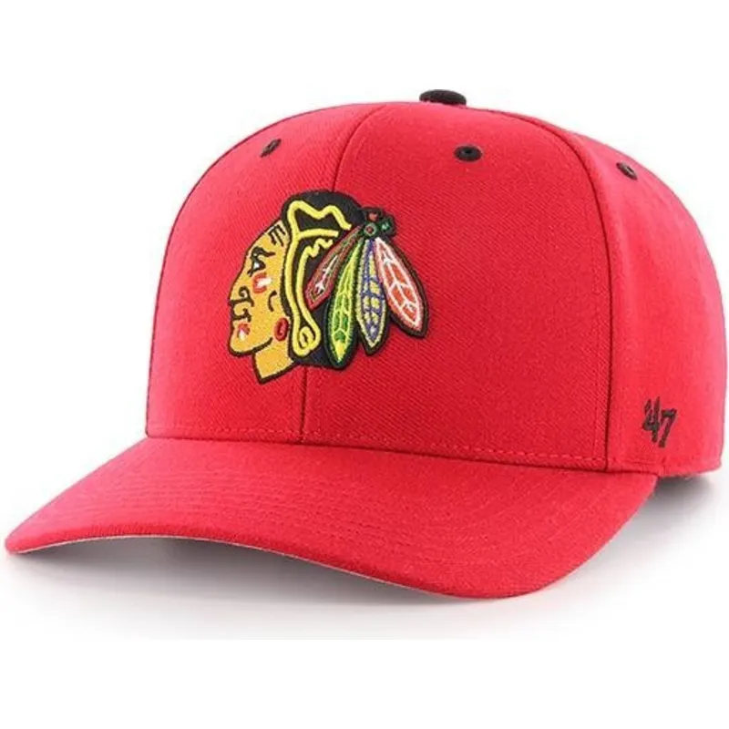 sapkak-ivelt-piros-allithato-chicago-blackhawks-nhl-47-brand