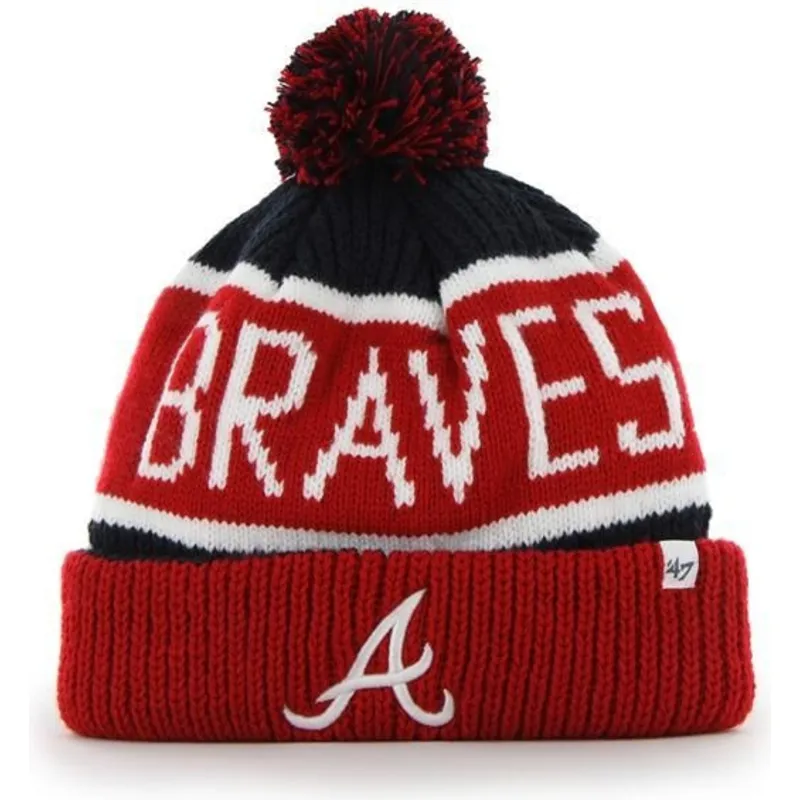 sapkak-pompon-piros-atlanta-braves-mlb-47-brand