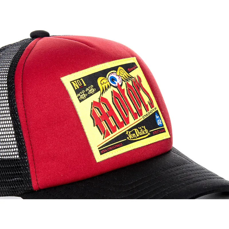 sapkak-ivelt-piros-snapback-ber02-von-dutch