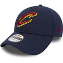 39thirty-sport-mesh-cleveland-cavaliers-nba-stretch-fit-kappe-in-blau-von-new-era