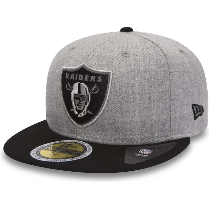 sapkak-lapos-szurke-illesztett-59fifty-reflective-heather-las-vegas-raiders-nfl-new-era