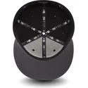 schwarze-eng-anliegende-flat-cap-mit-logo-und-grauem-schirm-59fifty-grey-collection-der-seattle-seahawks-nfl-von-new-era