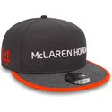 graue-snapback-kappe-9fifty-fernando-alonso-von-mclaren-racing-formel-1-von-new-era