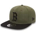 sapkak-lapos-zold-snapback-9fifty-seasonal-heather-boston-red-sox-mlb-new-era