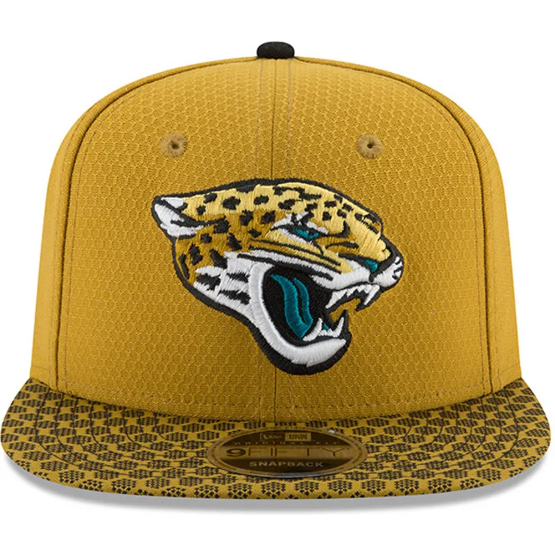 sapkak-lapos-sarga-snapback-9fifty-sideline-jacksonville-jaguars-nfl-new-era