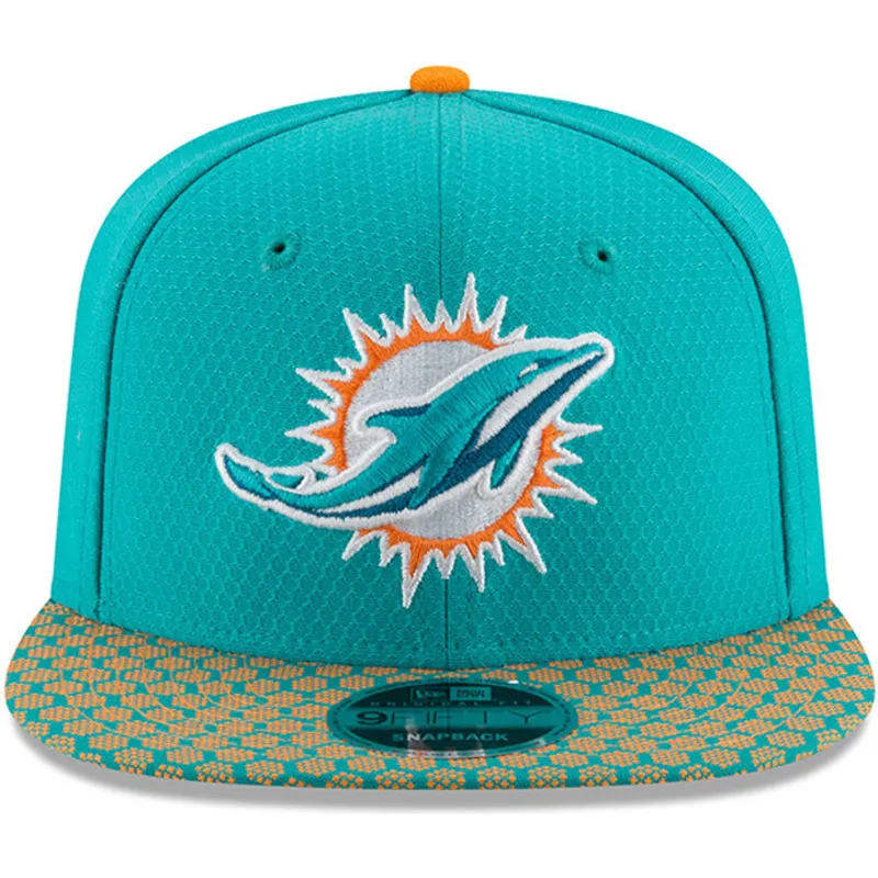sapkak-lapos-kek-snapback-9fifty-sideline-miami-dolphins-nfl-new-era
