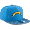 sapkak-lapos-kek-snapback-9fifty-sideline-los-angeles-chargers-nfl-new-era