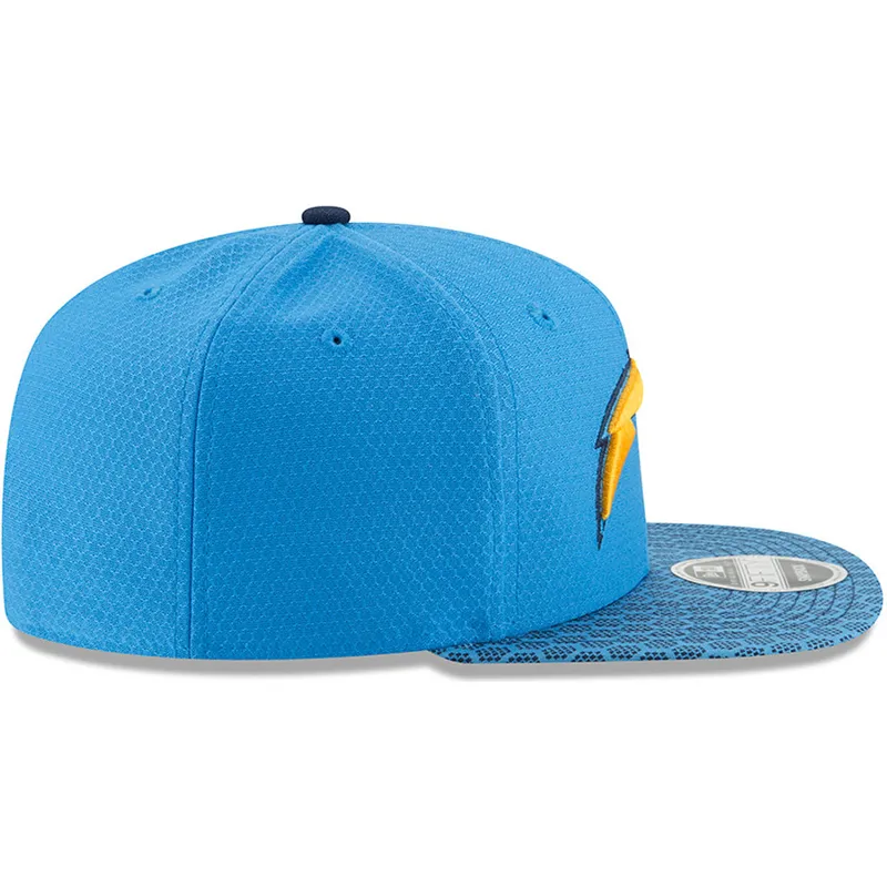 sapkak-lapos-kek-snapback-9fifty-sideline-los-angeles-chargers-nfl-new-era