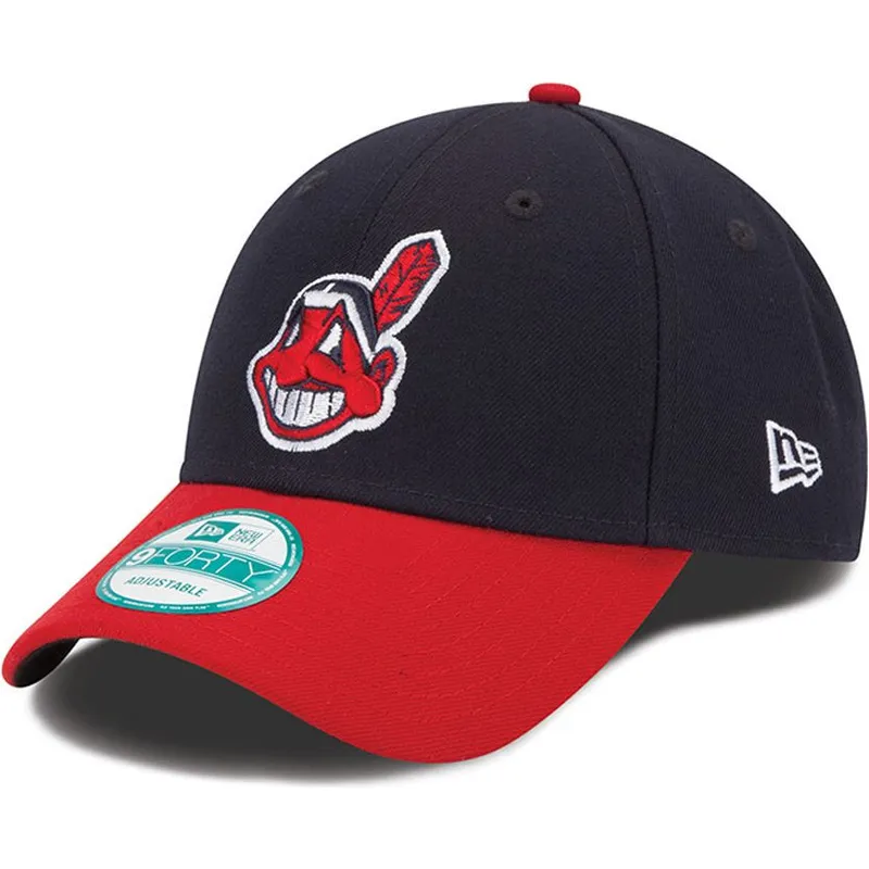 sapkak-ivelt-fekete-allithato-9forty-the-league-cleveland-indians-mlb-new-era