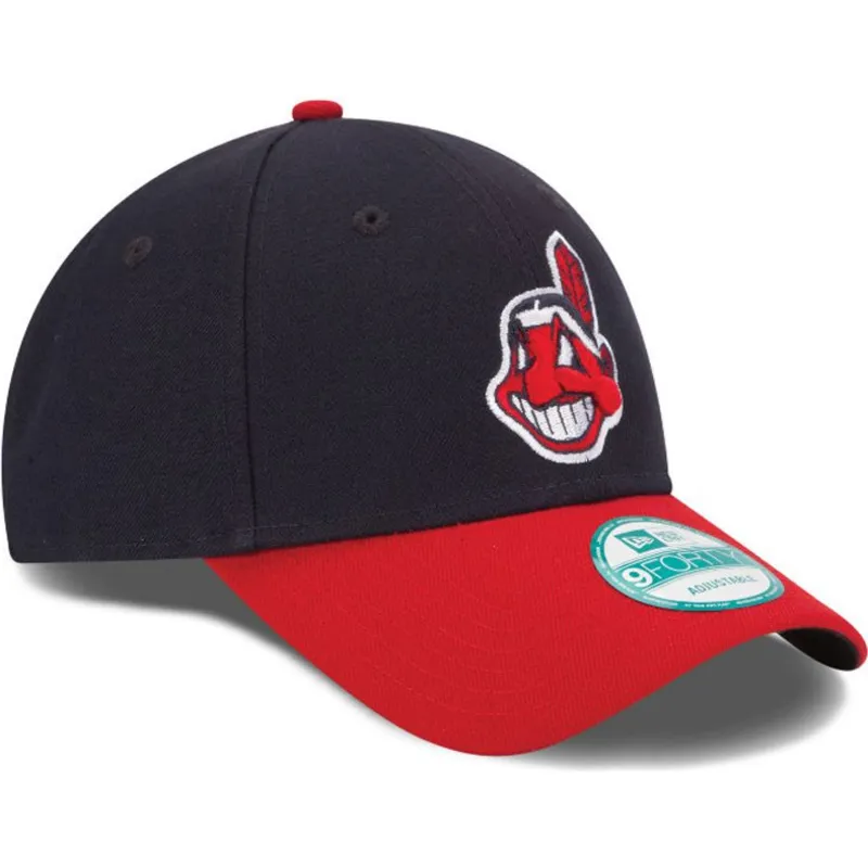 sapkak-ivelt-fekete-allithato-9forty-the-league-cleveland-indians-mlb-new-era