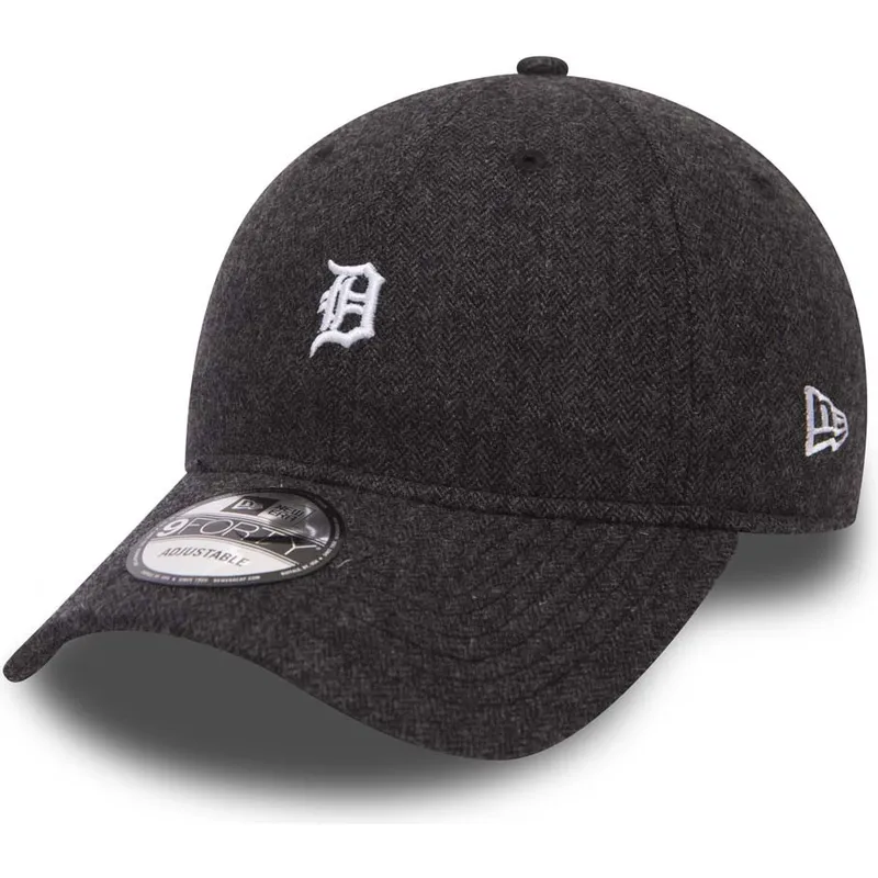 sapkak-ivelt-fekete-allithato-9forty-herringbone-detroit-tigers-mlb-new-era