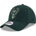 sapkak-ivelt-zold-allithato-9forty-the-league-milwaukee-bucks-nba-new-era