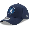 justerbar-morkbla-bojd-keps-9forty-the-league-minnesota-timberwolves-nba-fran-new-era