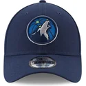 cap-ivelt-tmnosin-reguliruema-lenta-9forty-the-league-minnesota-timberwolves-nba-new-era