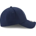 marineblaue-verstellbare-curved-cap-9forty-the-league-der-minnesota-timberwolves-nba-von-new-era