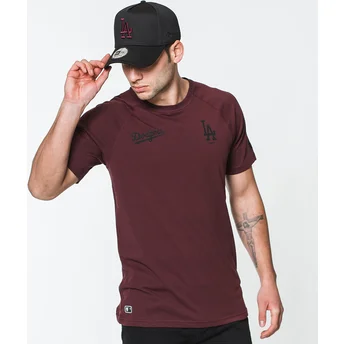 New Era Tech Series Los Angeles Dodgers MLB T-Shirt braun