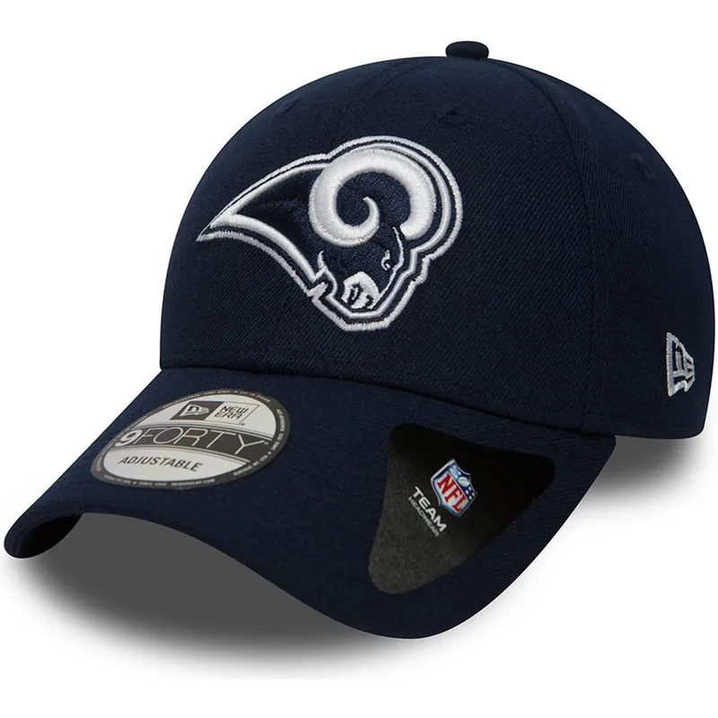 sapkak-ivelt-sotetkek-allithato-9forty-the-league-los-angeles-rams-nfl-new-era