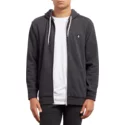 volcom-heather-schwarz-iconic-zip-through-hoodie-kapuzenpullover-sweatshirt-schwarz