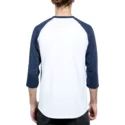 volcom-white-wreckler-3-4-sleeve-t-shirt-blau-und-weiss