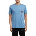 volcom-wrecked-indigo-rip-pocket-t-shirt-blau