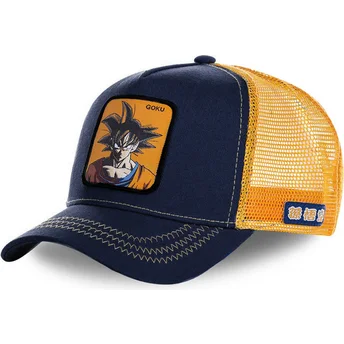 Sapkák ívelt sötétkék snapback GOK Son Goku Dragon Ball Capslab