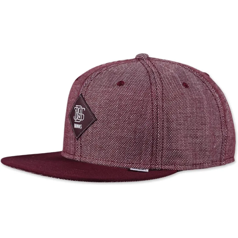sapkak-6-panel-piros-snapback-2tone-oxford-djinns