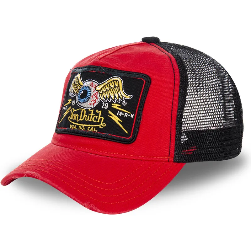 sapkak-ivelt-piros-snapback-truck05-von-dutch