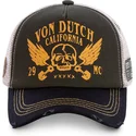 von-dutch-brun-och-svart-truckerkeps-crew5