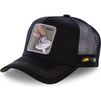 Sapkák ívelt fekete snapback Bugs Bunny BUN1 Looney Tunes Tapsi Hapsi Looney Tunes Capslab